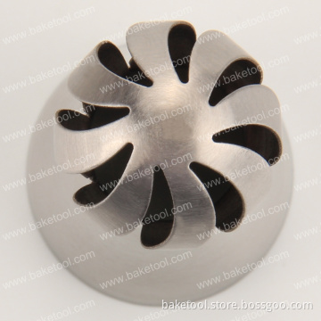 New Stainless Steel Russian Tulip Small Sphere Ball Icing Piping Tips Cake Decorating Nozzles#NO108